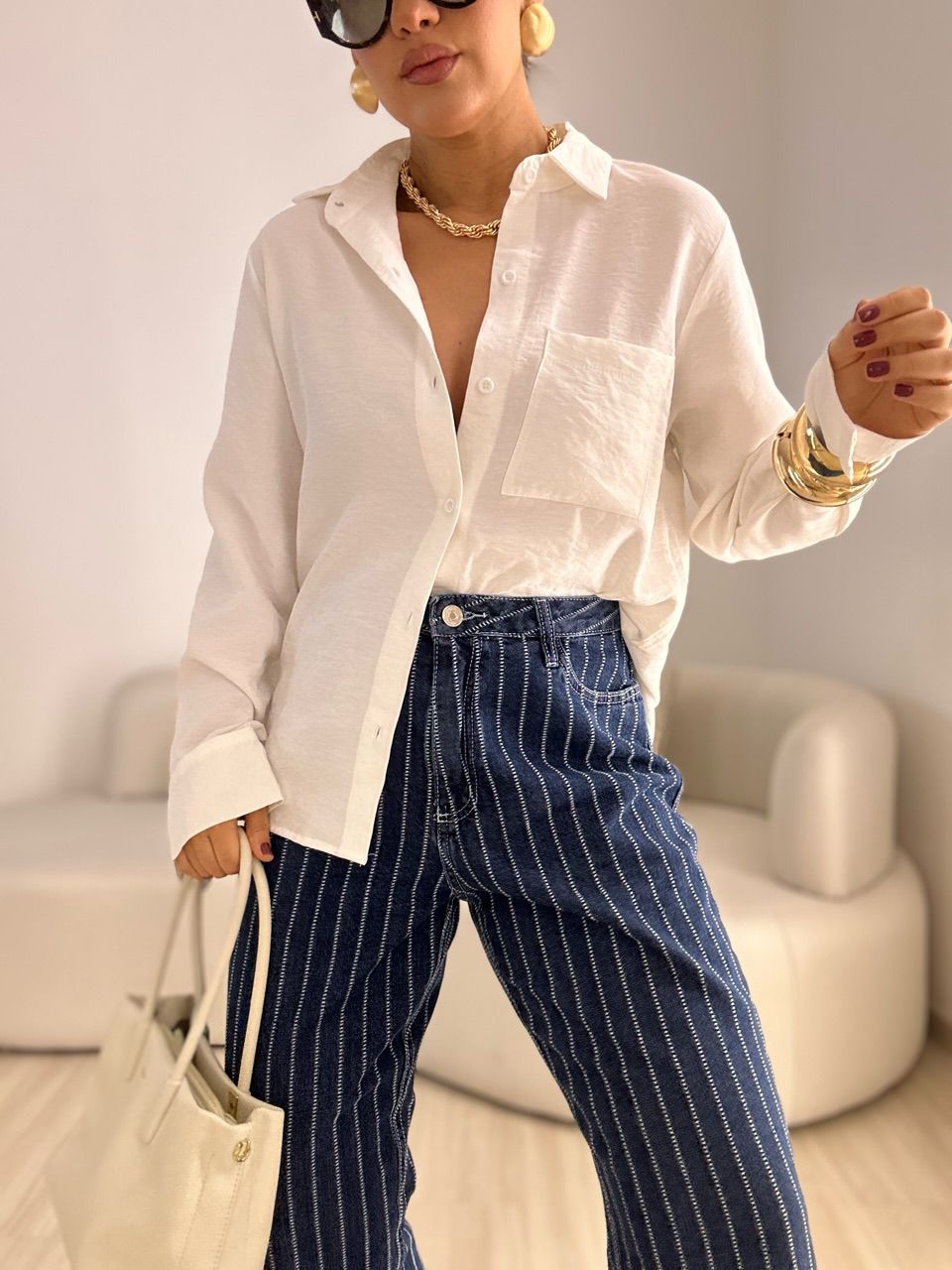 CAMISA ROMANA BASIC OFF