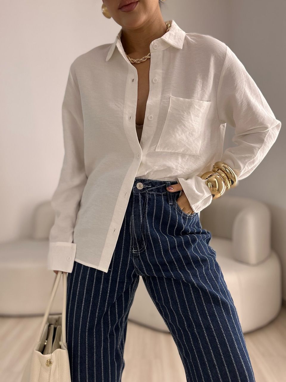 CAMISA ROMANA BASIC OFF