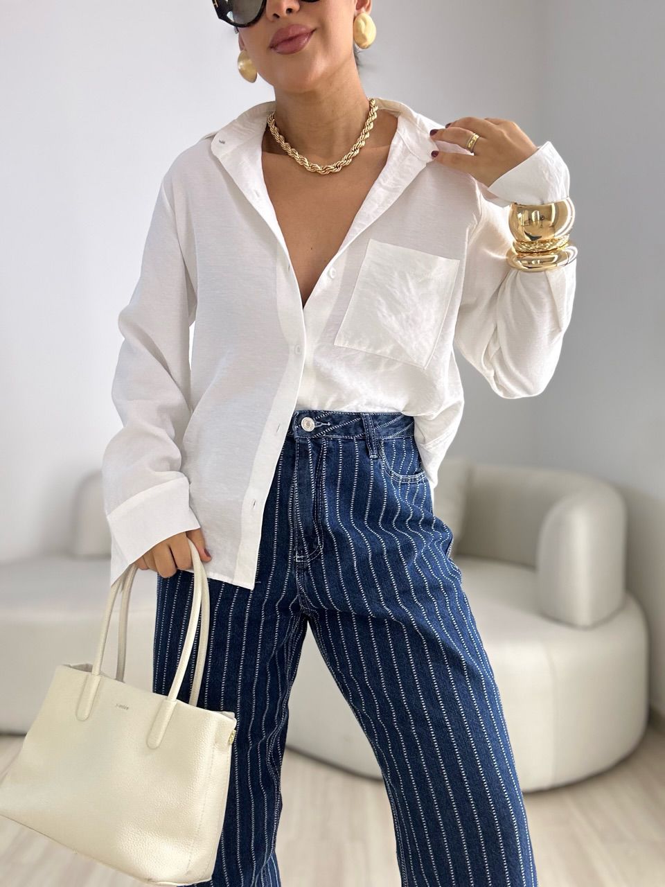 CAMISA ROMANA BASIC OFF