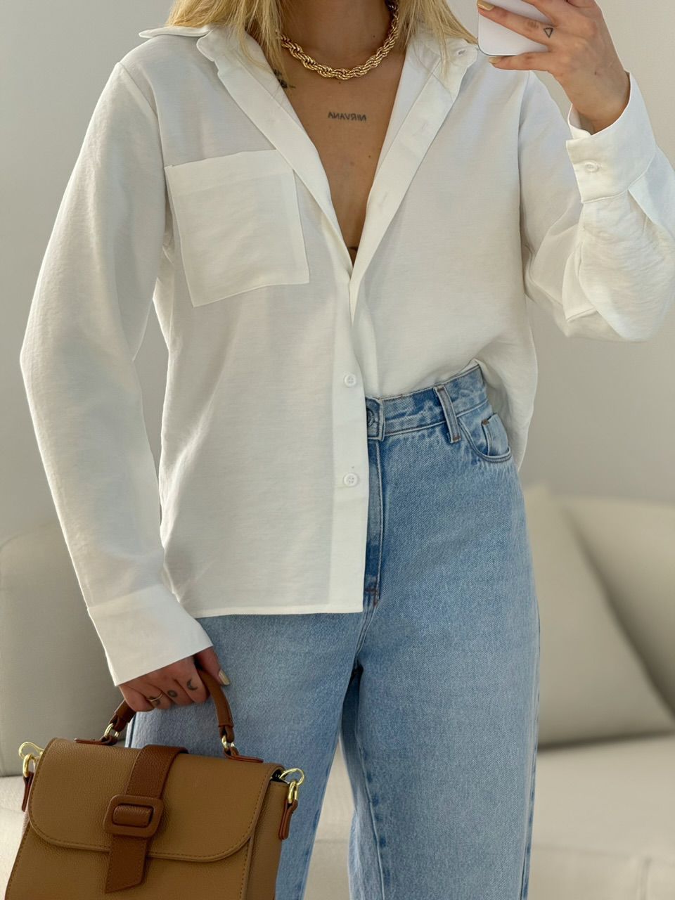 CAMISA ROMANA BASIC OFF