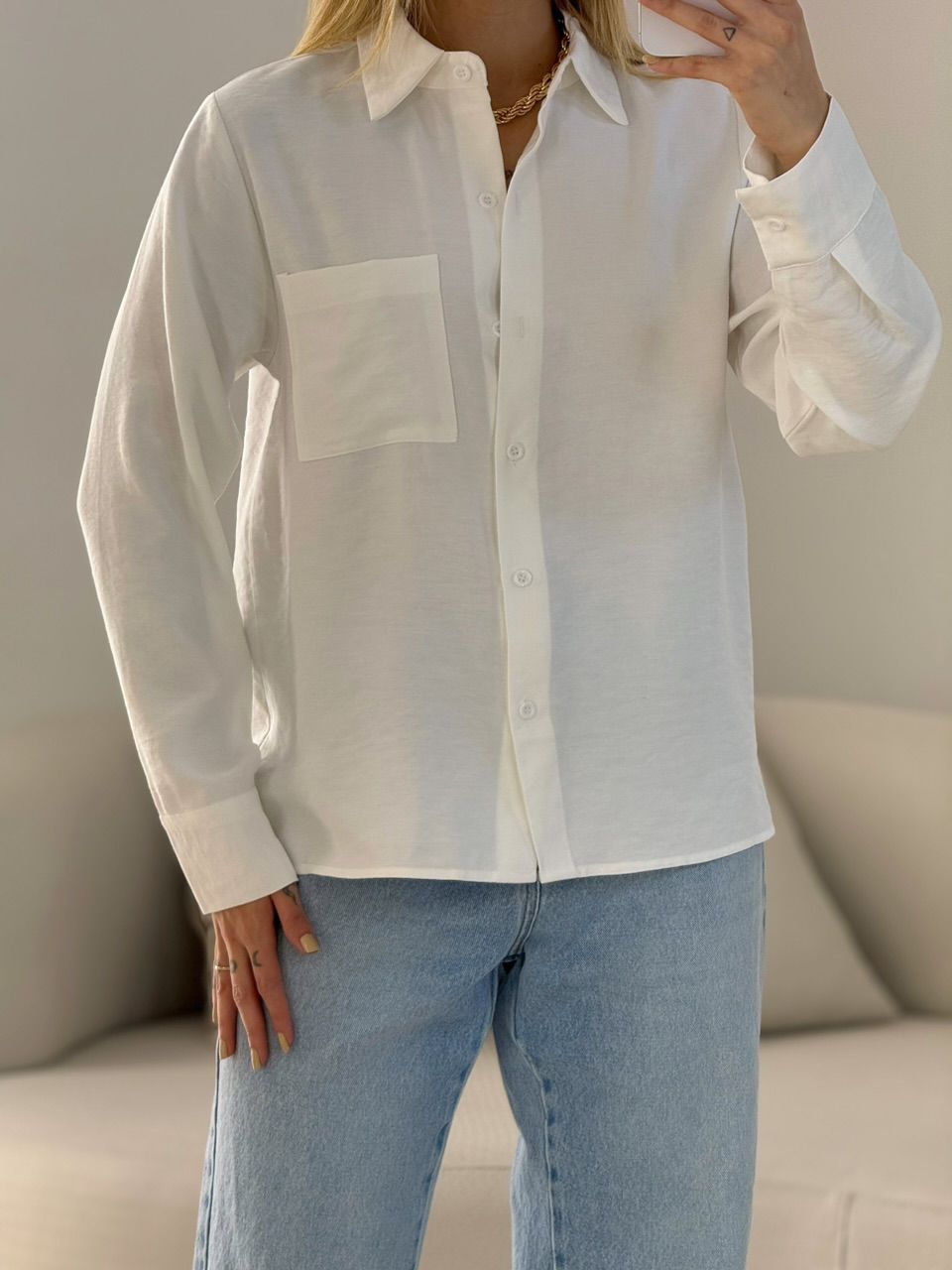 CAMISA ROMANA BASIC OFF