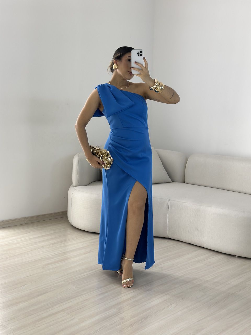 VESTIDO ALEXIA LAÇO AZUL
