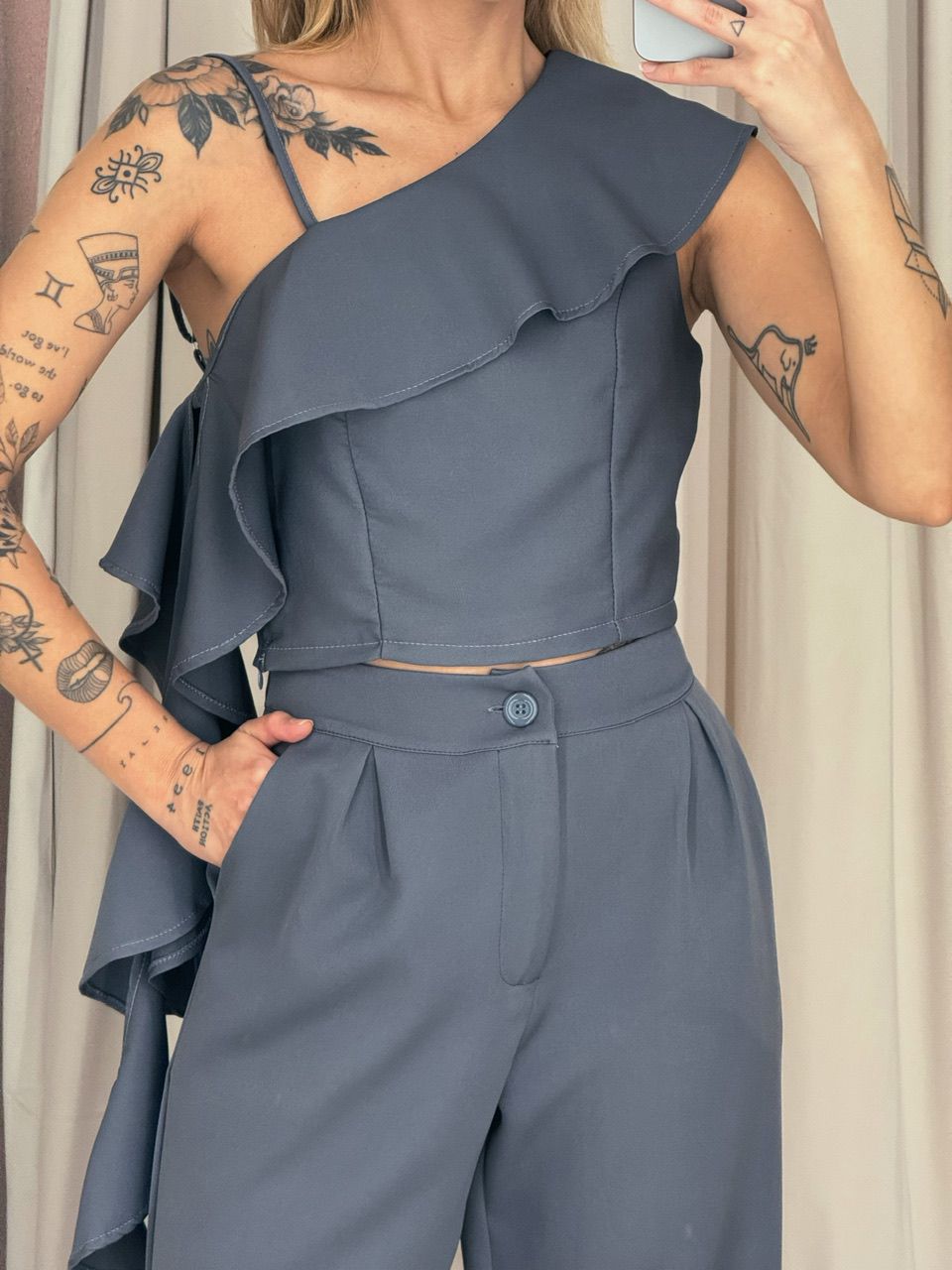 CONJUNTO FABIOLA CALÇA CHUMBO
