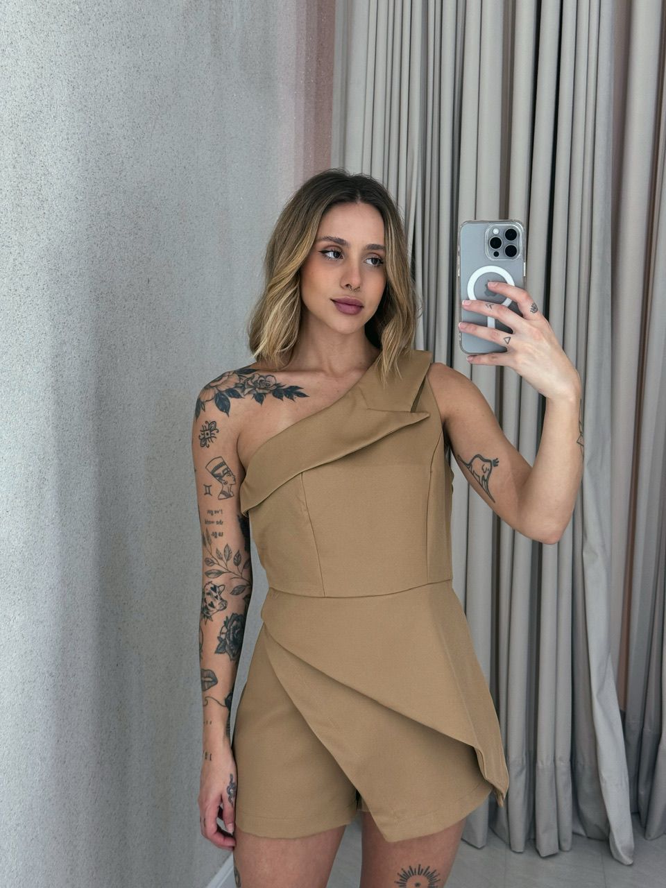 CONJUNTO SABRINA SHORT NUDE