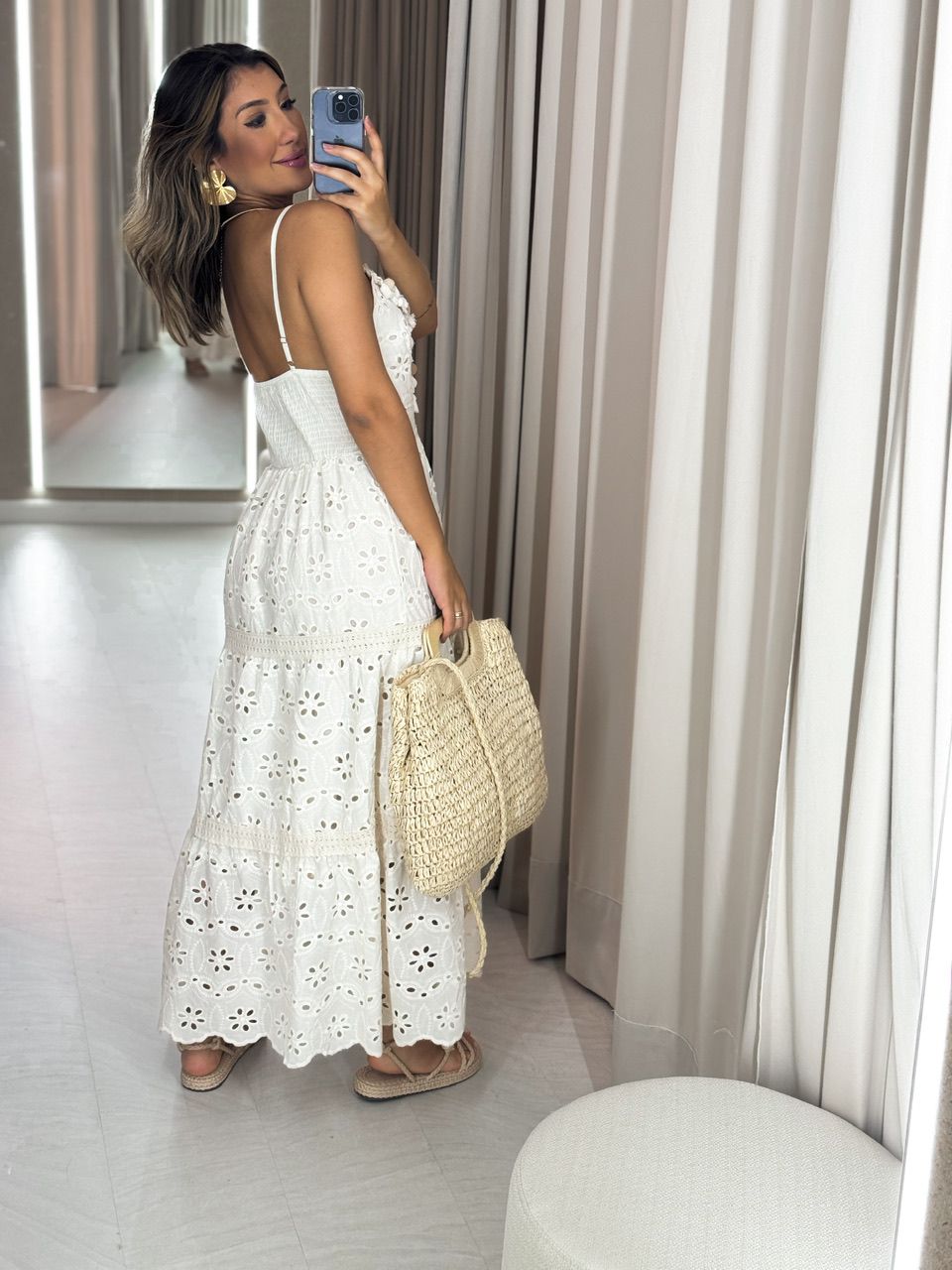 VESTIDO PÉROLA LAISE MARFIM