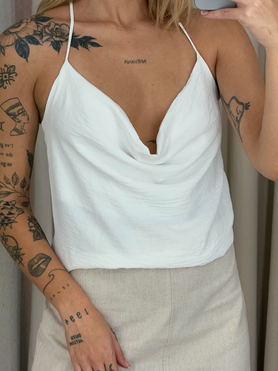 BLUSA PRISCILA ALÇA OFF