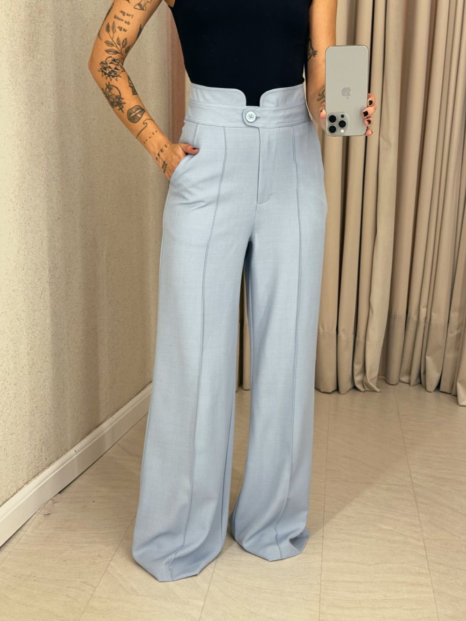 CALÇA KAREN PANTALONA AZUL
