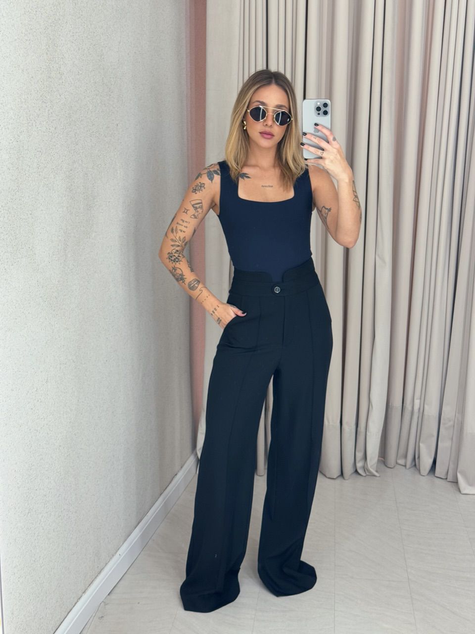 CALÇA KAREN PANTALONA PRETA