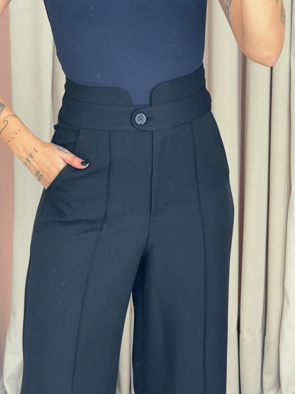 CALÇA KAREN PANTALONA PRETA