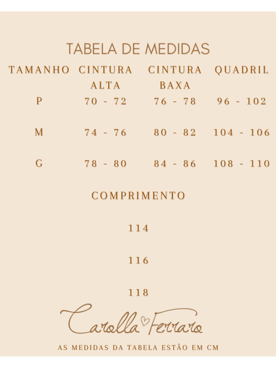 CALÇA LETÍCIA PANTALONA Areia