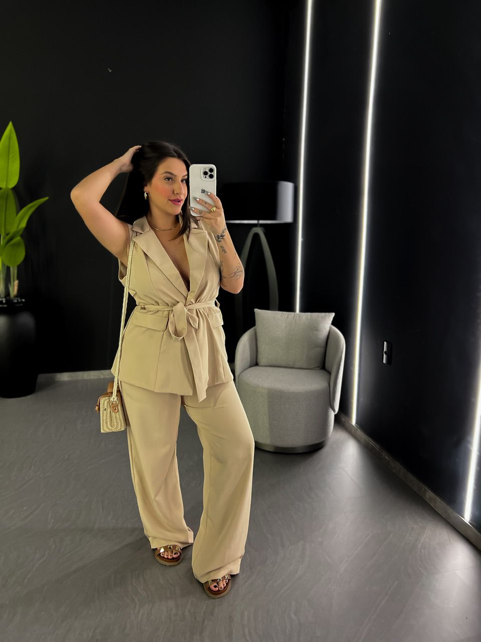 CONJUNTO GABI COLETE MARFIM