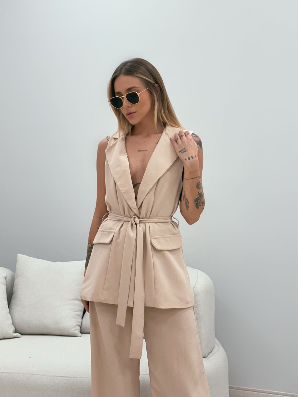 CONJUNTO GABI COLETE MARFIM