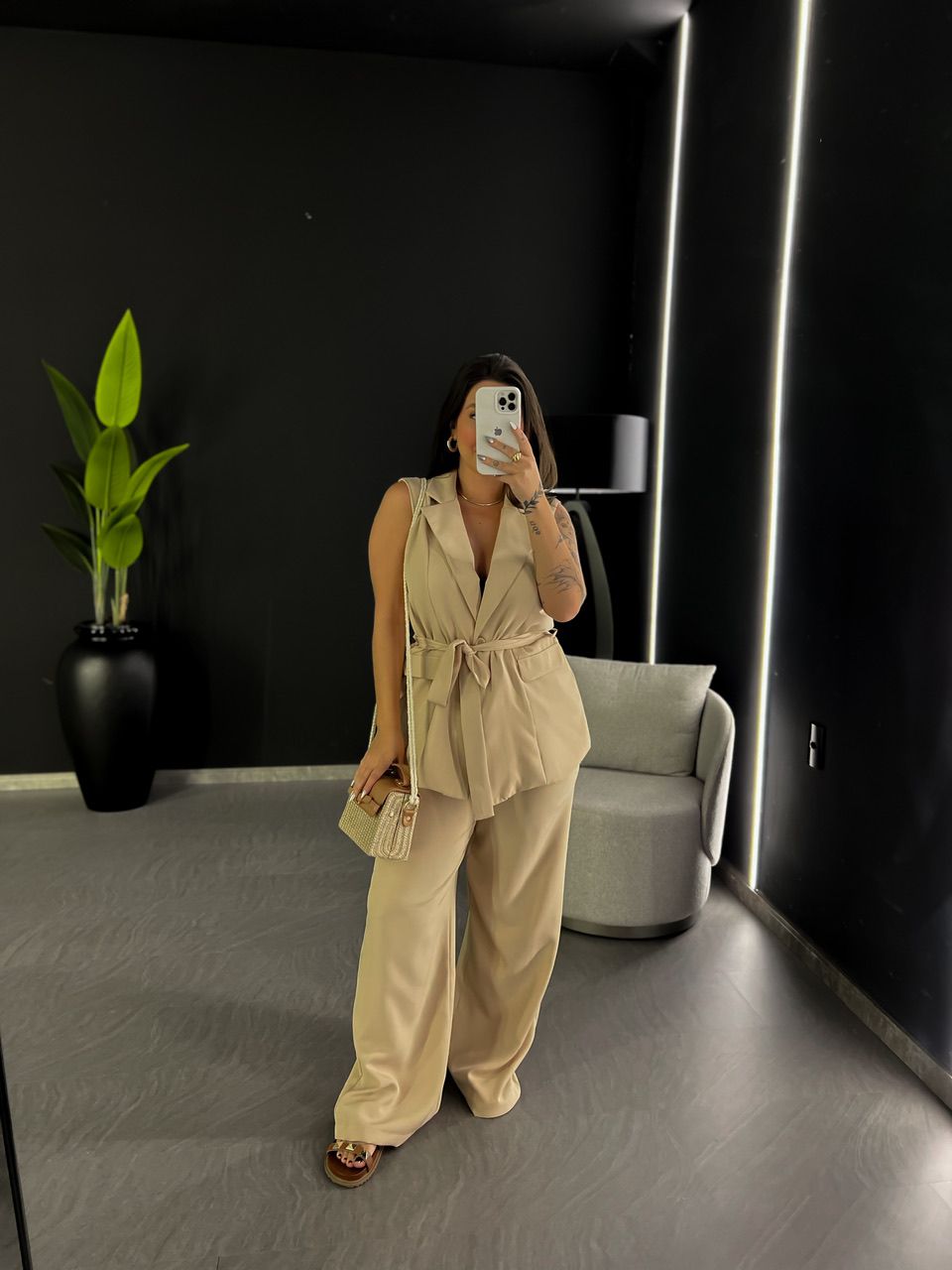 CONJUNTO GABI COLETE MARFIM