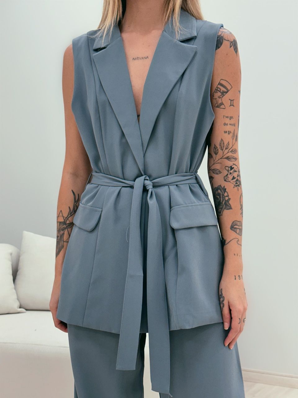 CONJUNTO GABI COLETE CINZA