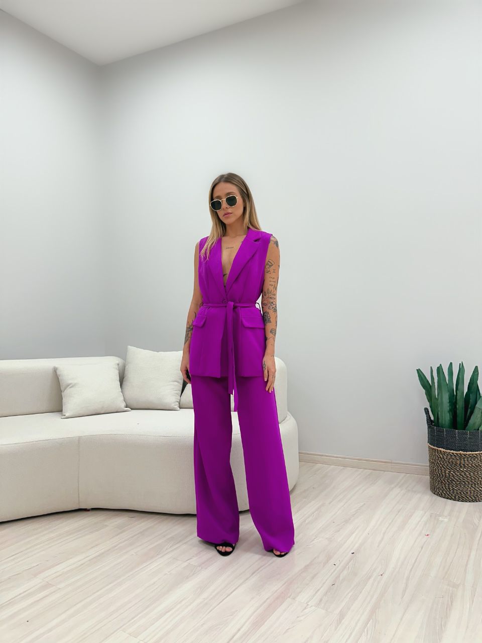 CONJUNTO GABI COLETE FUCSIA