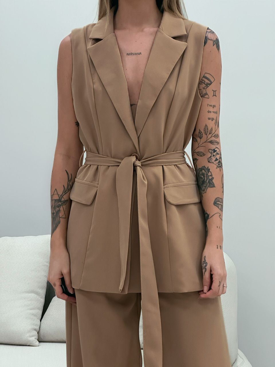 CONJUNTO GABI COLETE CAPUCCINO 