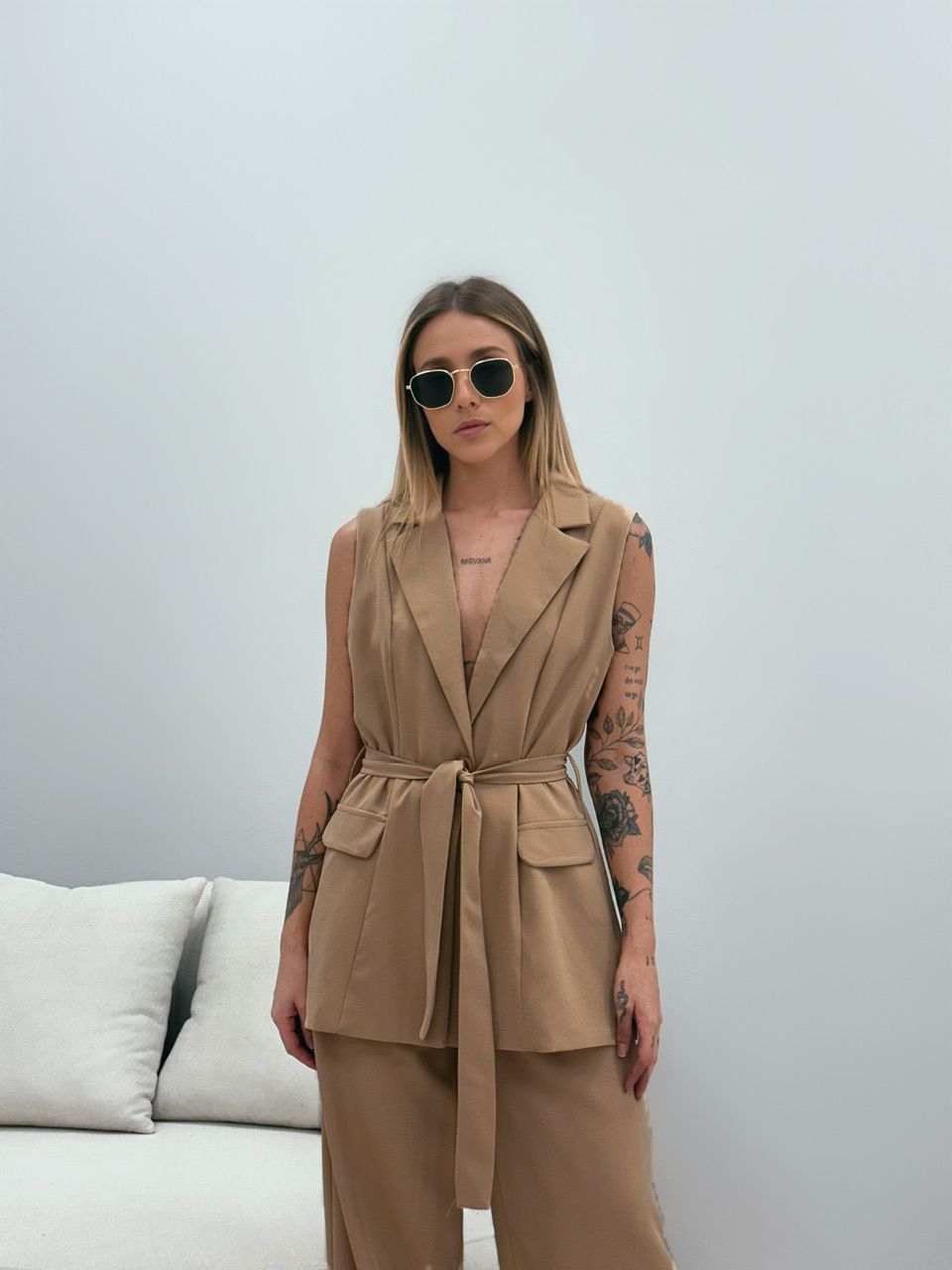 CONJUNTO GABI COLETE CAPUCCINO 