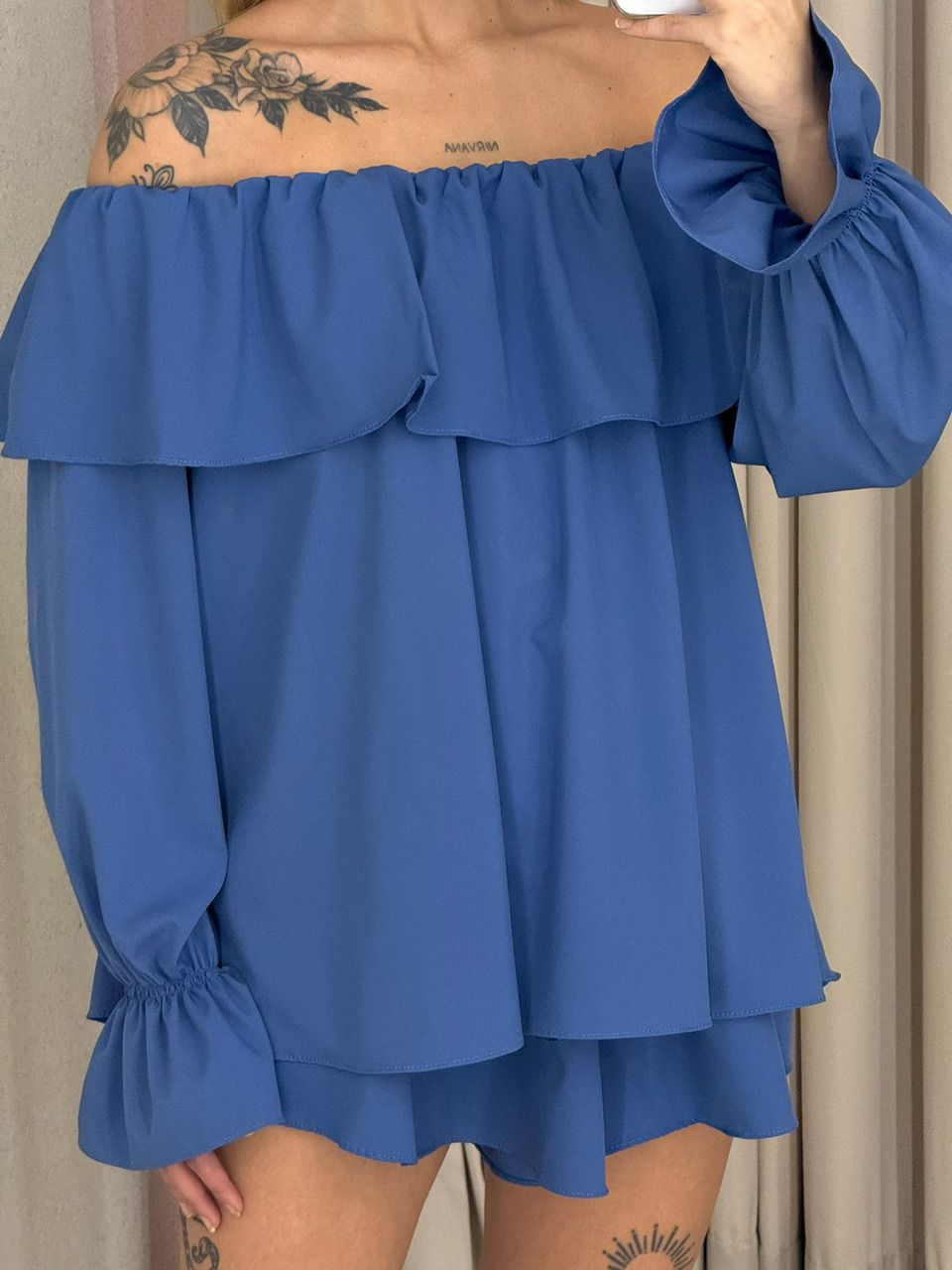 CONJUNTO ZOE BABADOS AZUL
