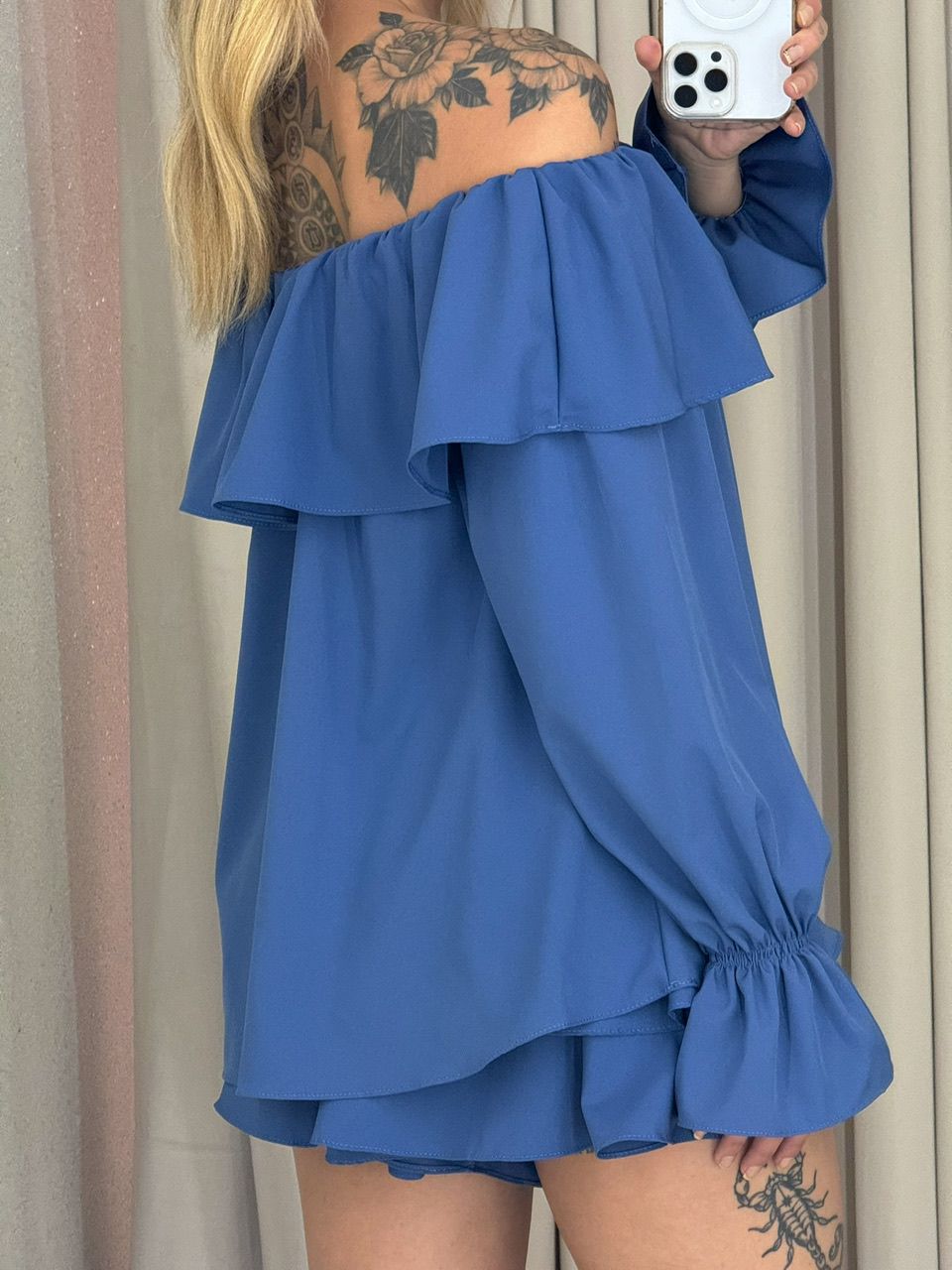 CONJUNTO ZOE BABADOS AZUL