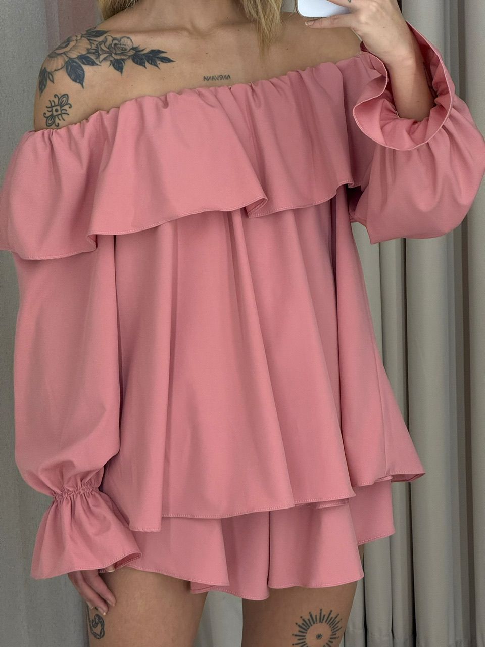 CONJUNTO ZOE BABADOS ROSA