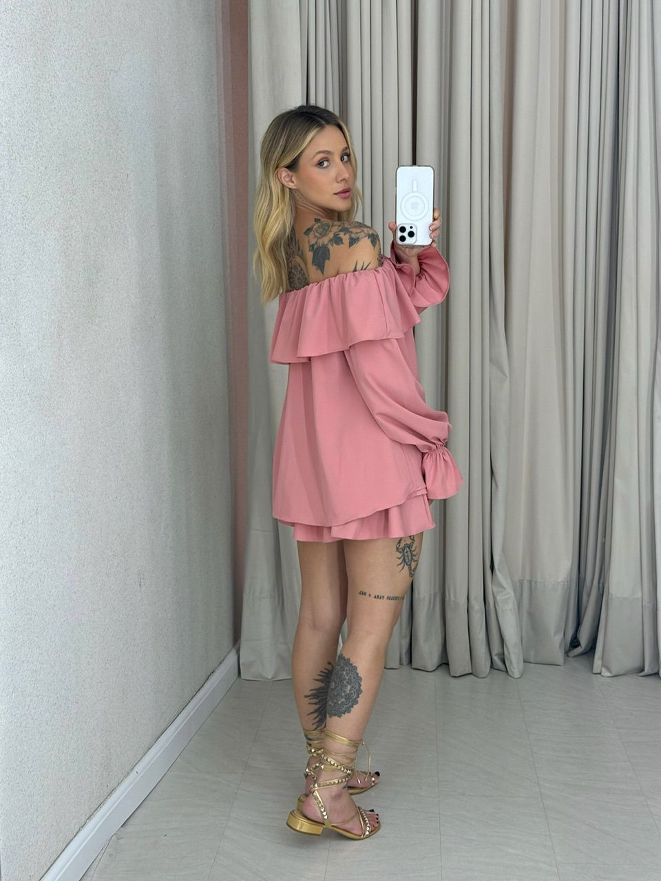 CONJUNTO ZOE BABADOS ROSA