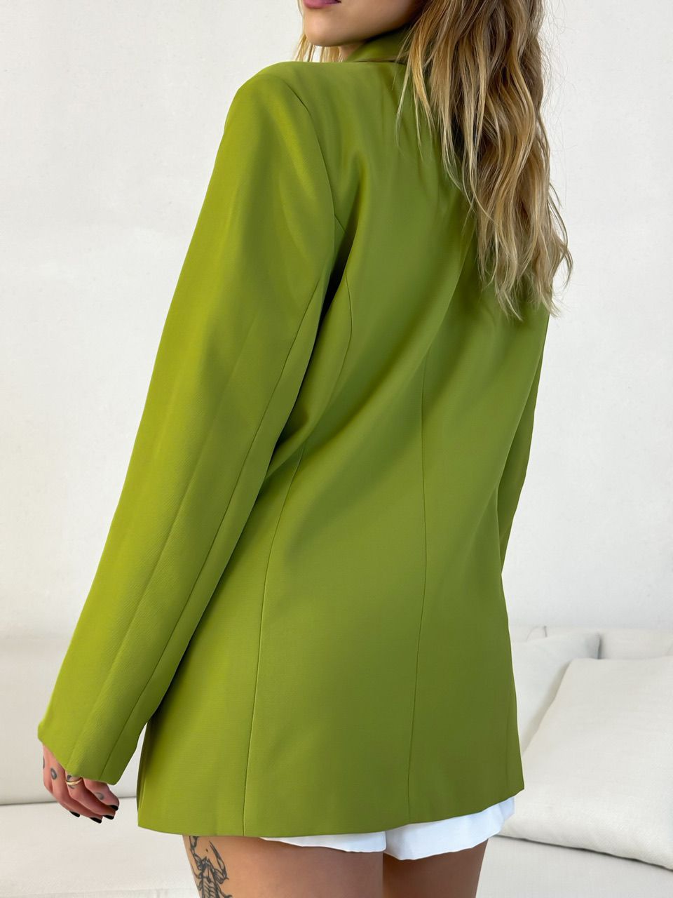 BLAZER BEATRIZ STRASS VERDE OLIVA