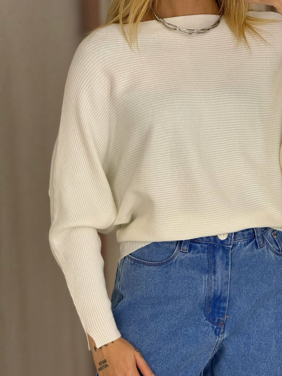 BLUSA ADRIANE TRICOT OFF