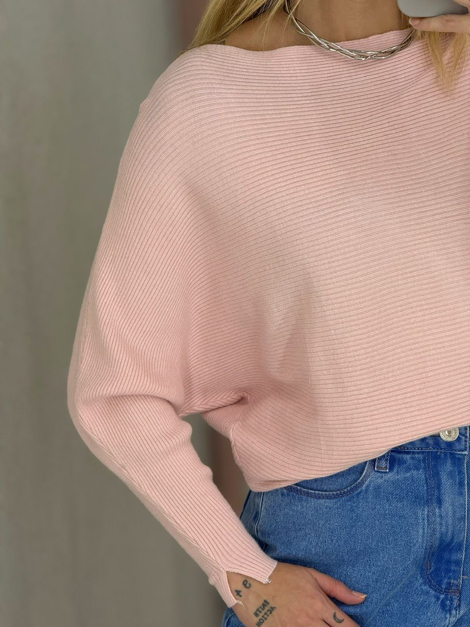 BLUSA ADRIANE TRICOT ROSA