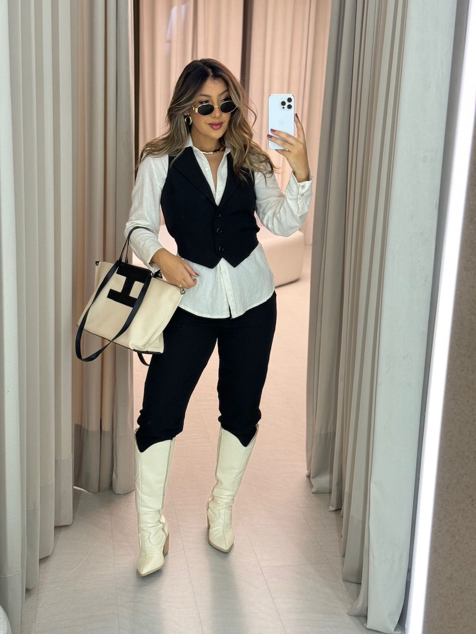 CONJUNTO ELISETE CALÇA PRETO - 0064640032 - CAROLLA FERRARO