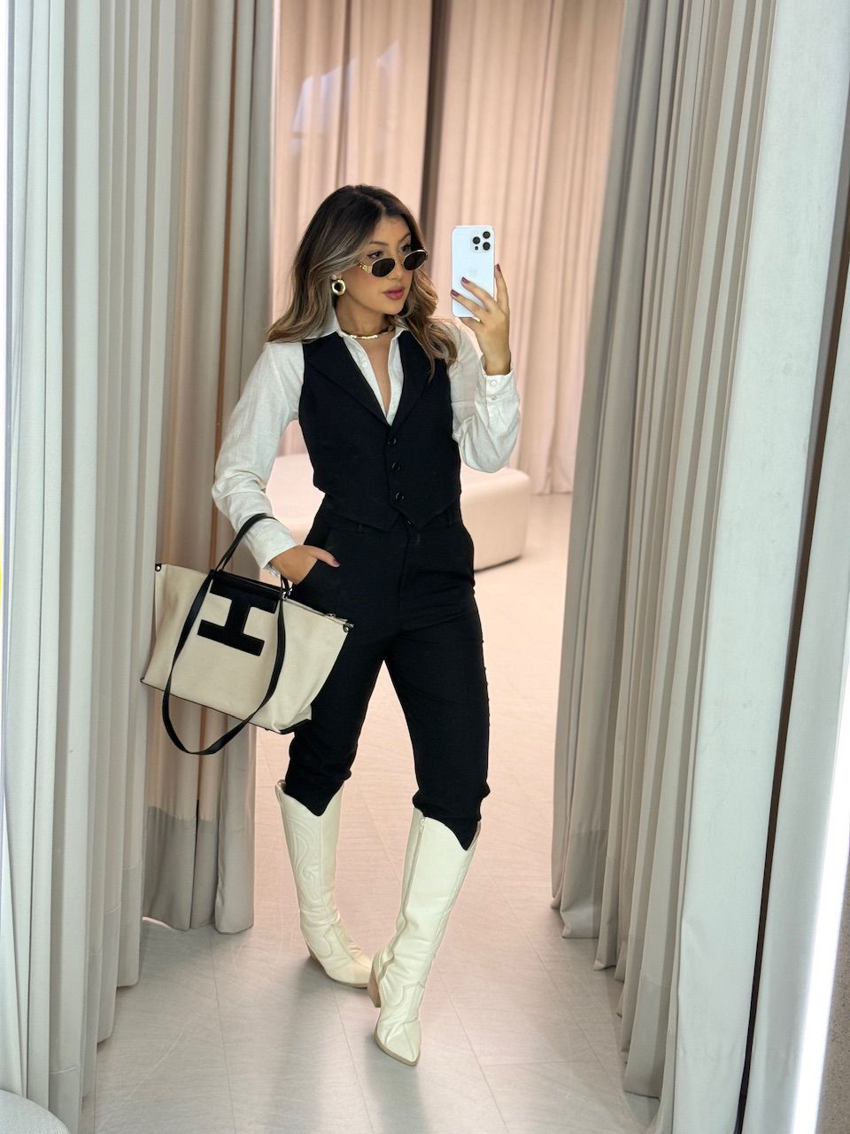 CONJUNTO ELISETE CALÇA PRETO