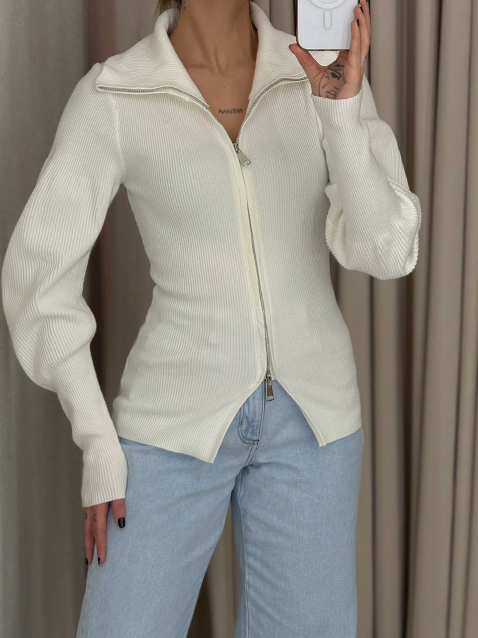 BLUSA FÁTIMA ZÍPER OFF