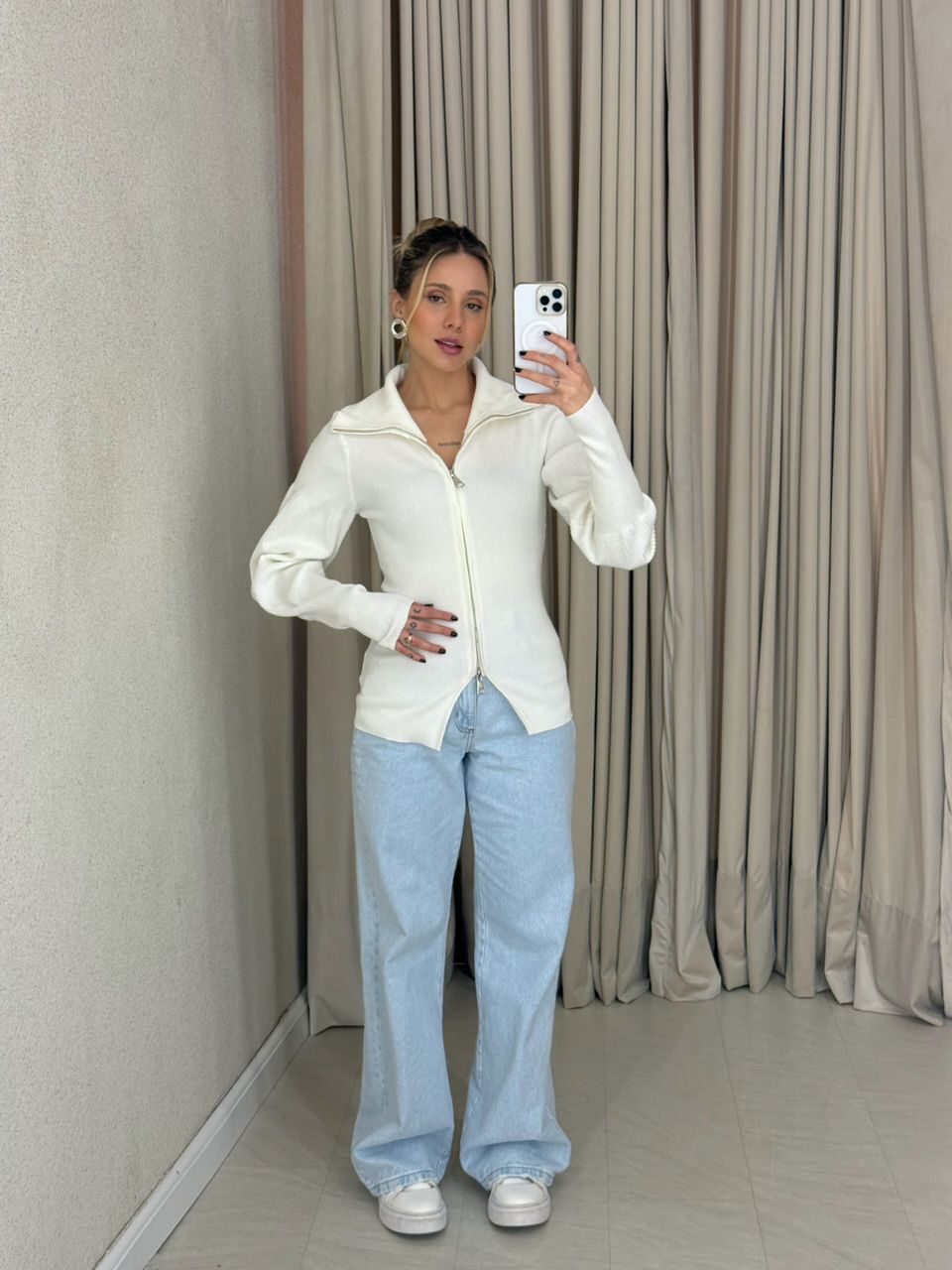 BLUSA FÁTIMA ZÍPER OFF