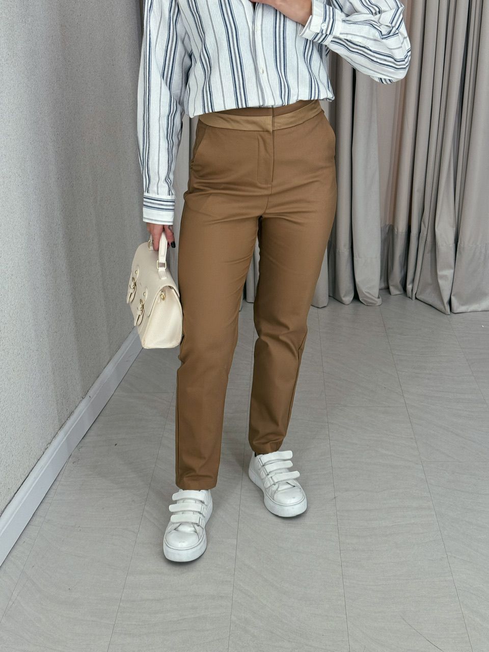 CALÇA JANAÍNA SKINNY CARAMELO
