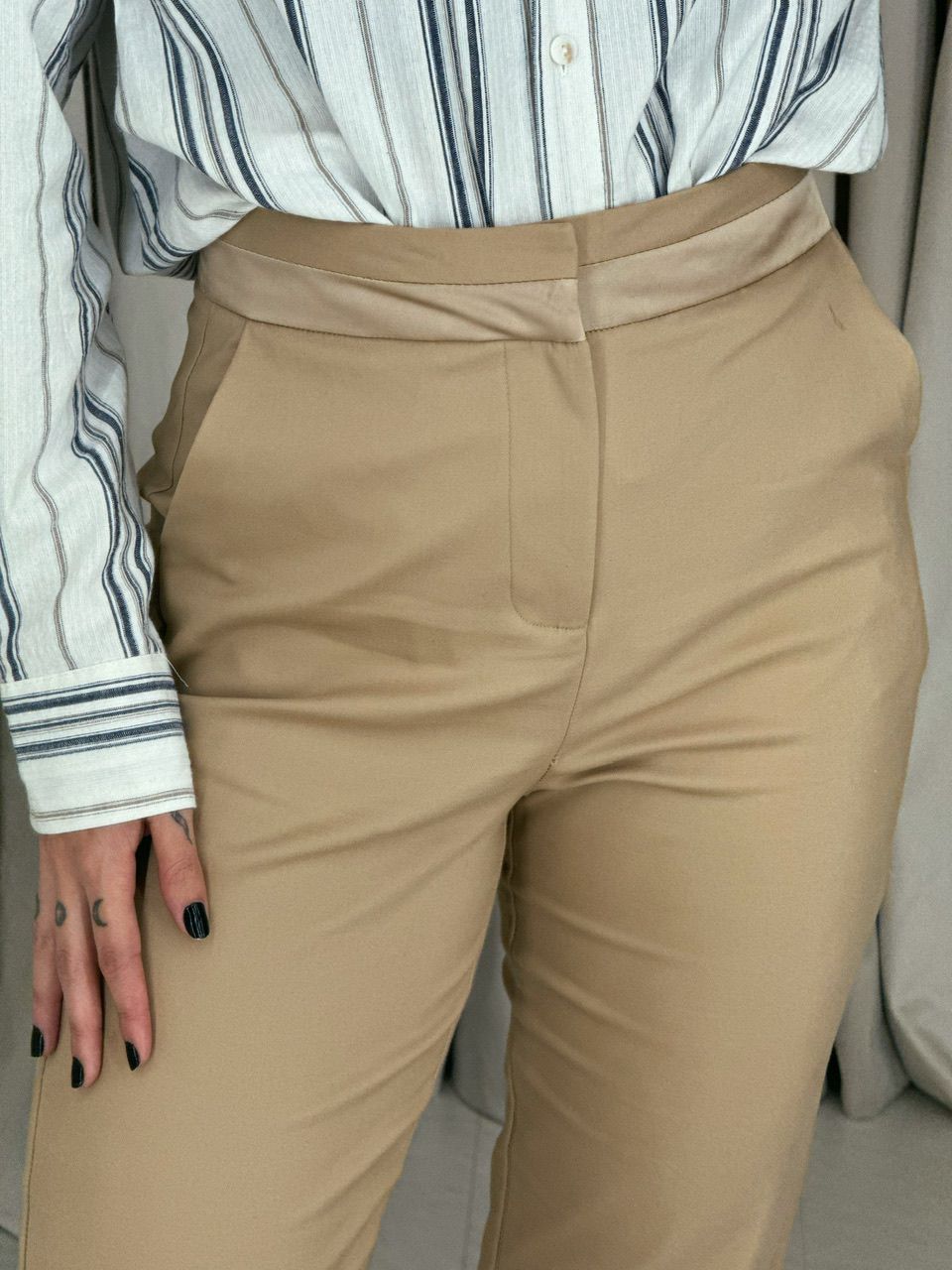 CALÇA JANAÍNA SKINNY NUDE