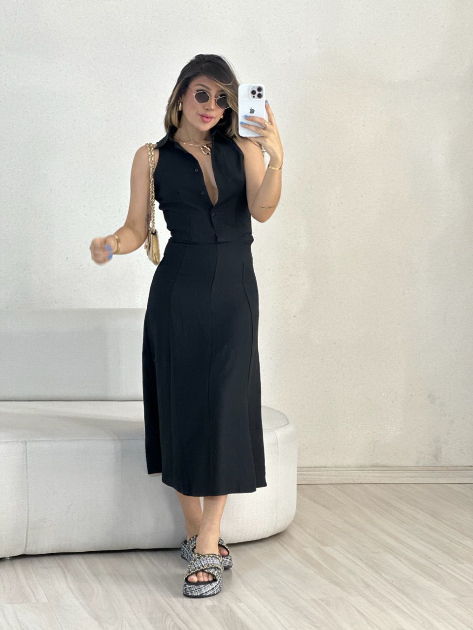 CONJUNTO ANNE COLETE PRETO