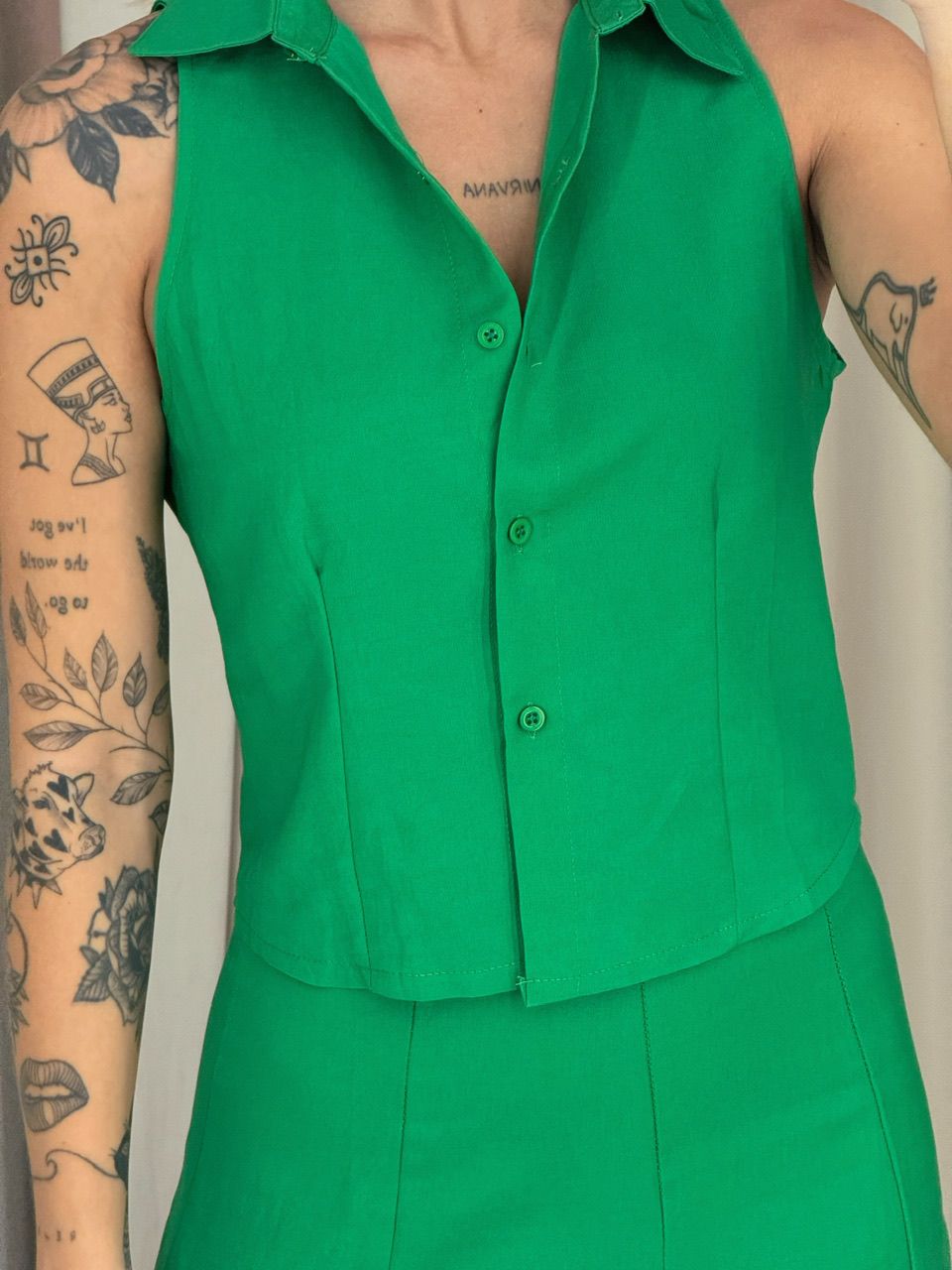 CONJUNTO ANNE COLETE VERDE