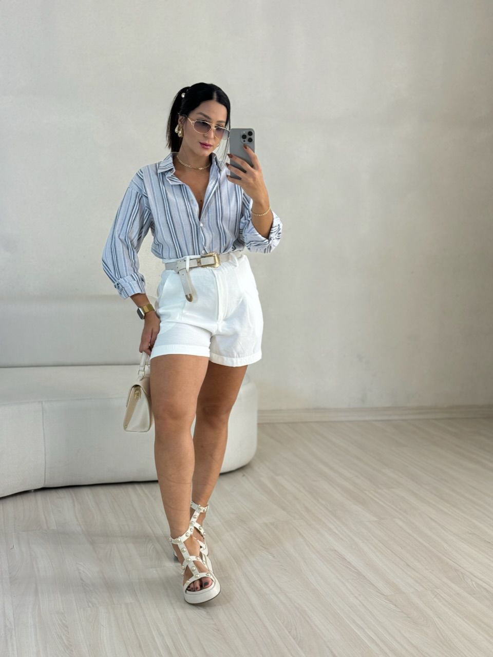 SHORT ALFAIATARIA 02 OFF