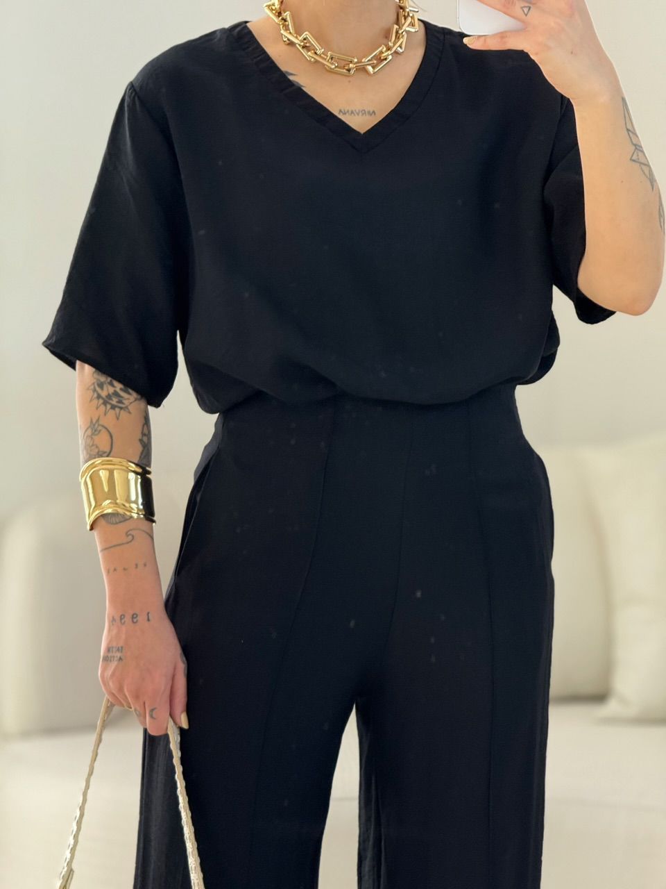 CONJUNTO ANA CLARA CALÇA PRETO