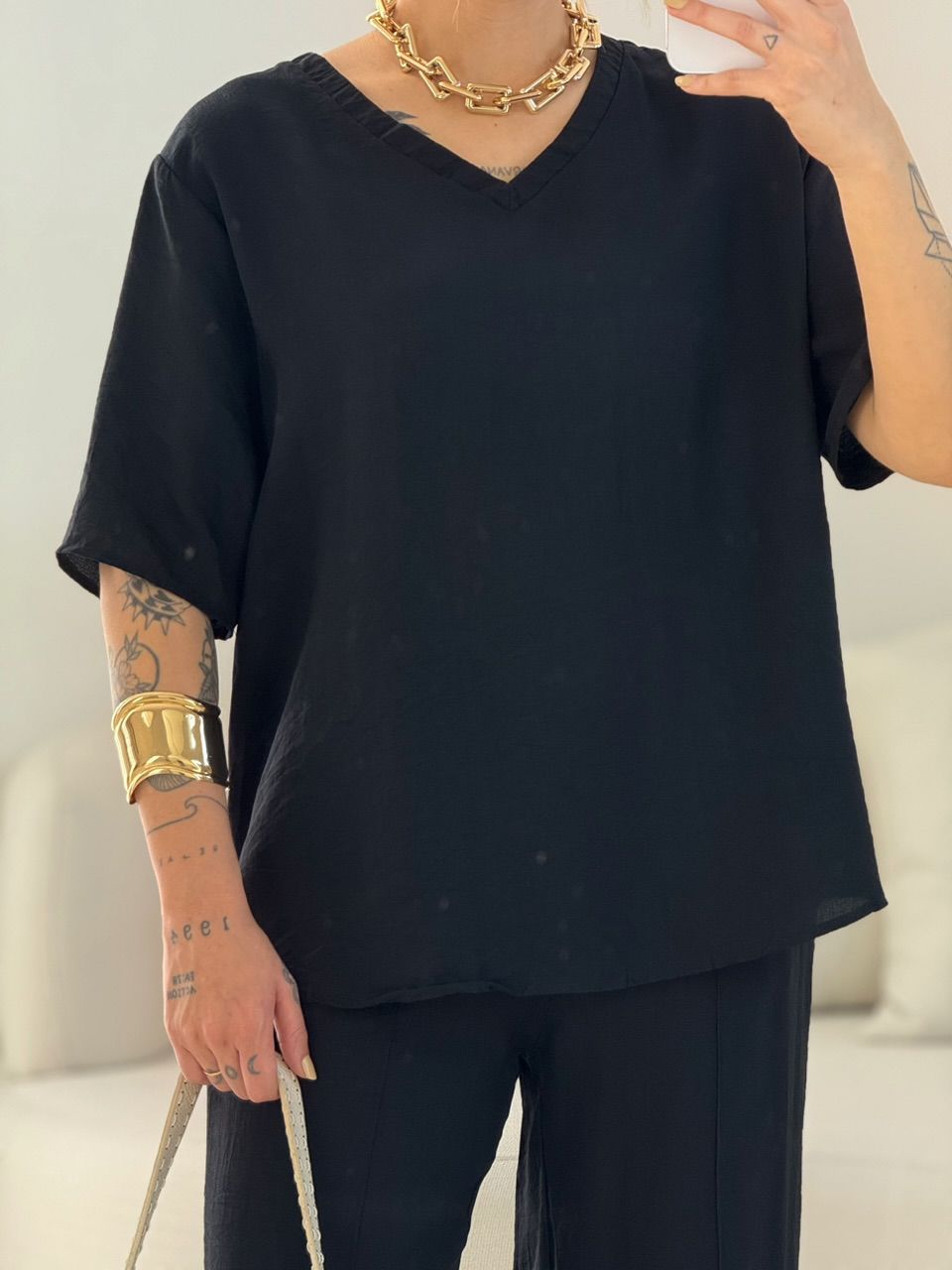 CONJUNTO ANA CLARA CALÇA PRETO