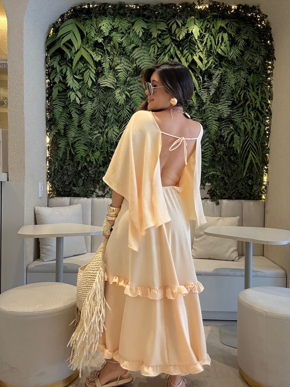 VESTIDO TULUM CF AREIA