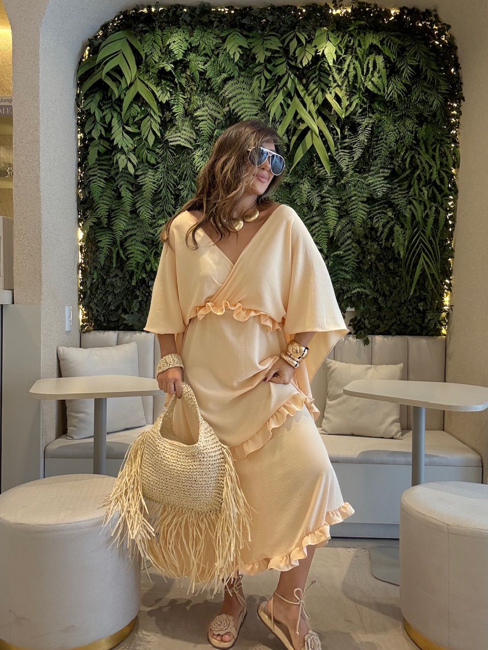 VESTIDO TULUM CF AREIA