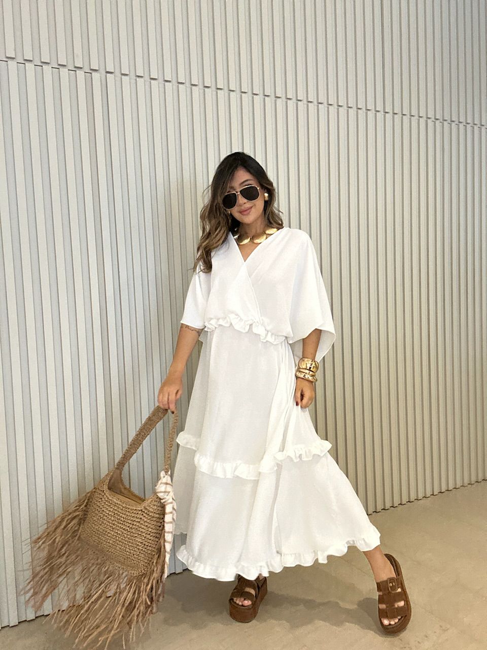 VESTIDO TULUM CF OFF - 0068110048 - CAROLLA FERRARO