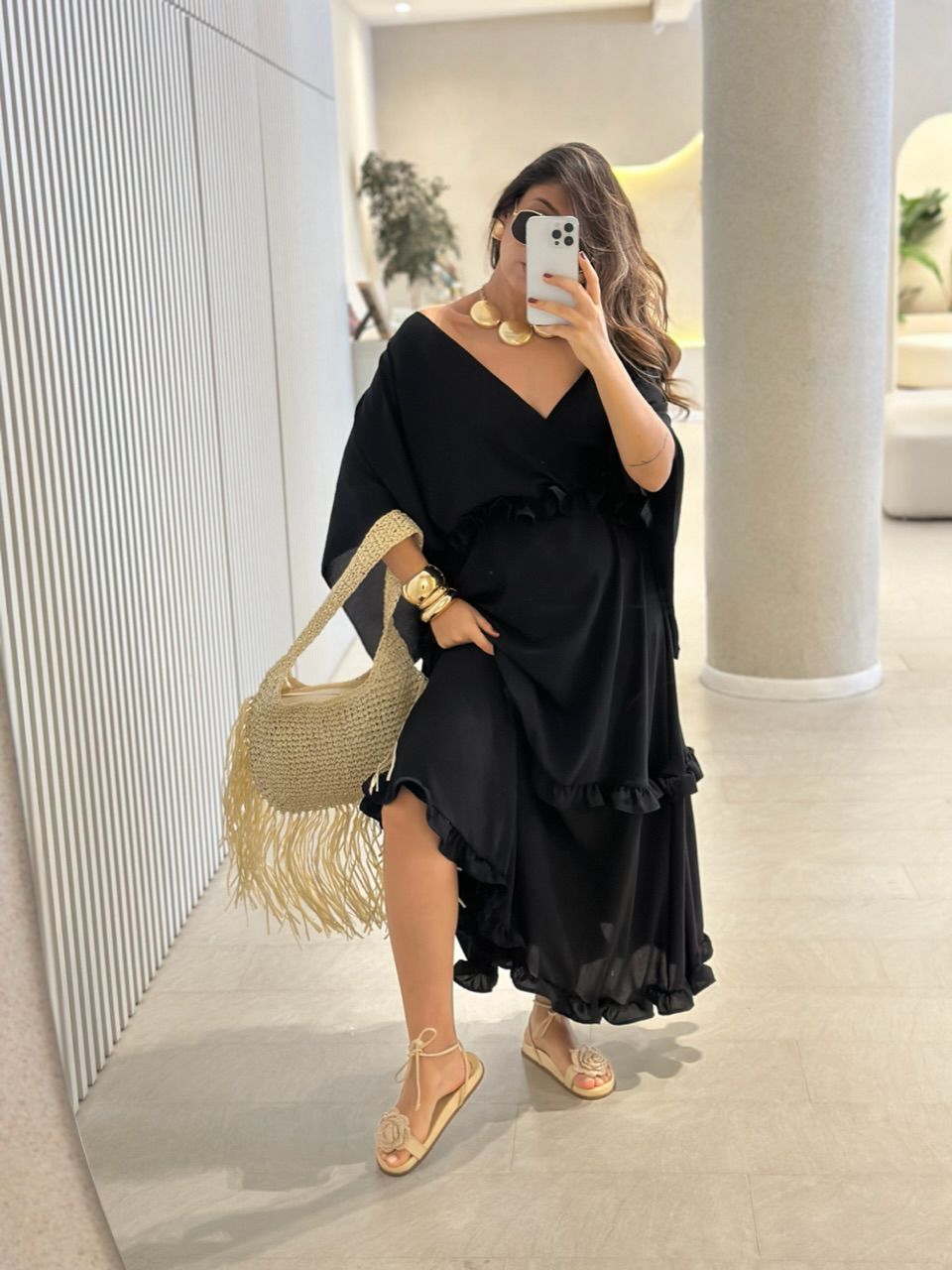 VESTIDO TULUM CF PRETO