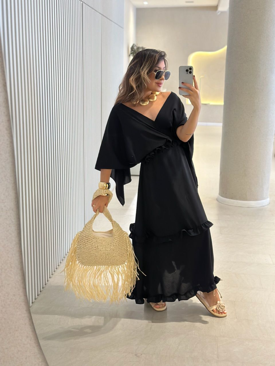 VESTIDO TULUM CF PRETO