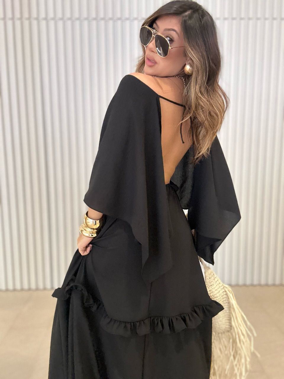 VESTIDO TULUM CF PRETO