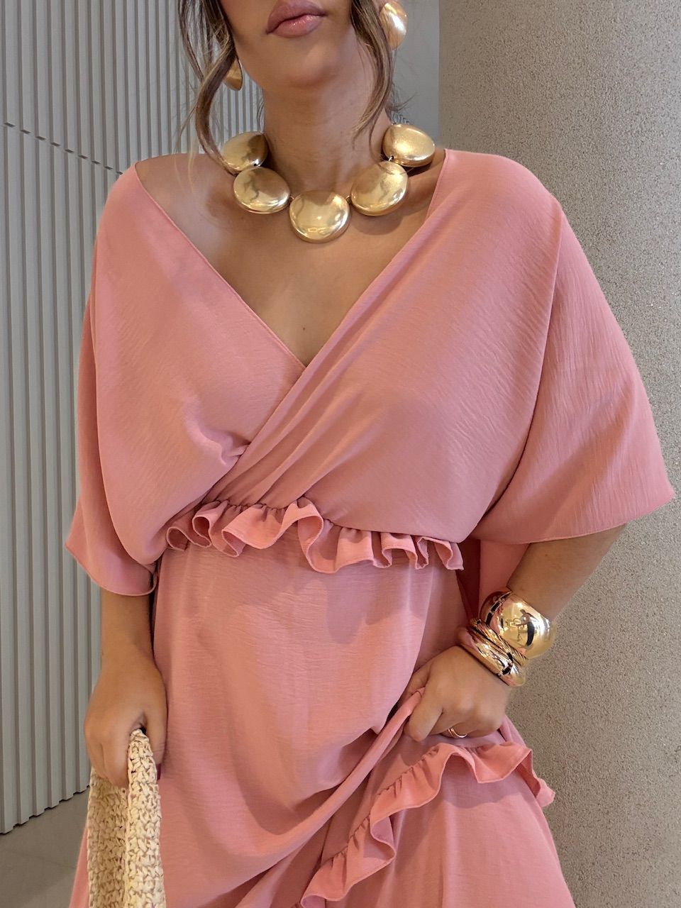 VESTIDO TULUM CF ROSÊ