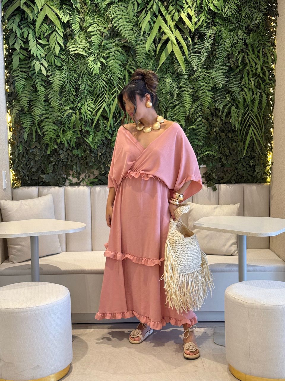 VESTIDO TULUM CF ROSÊ