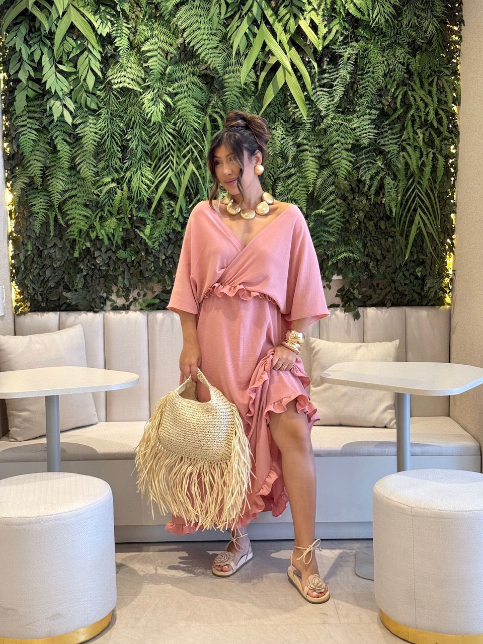 VESTIDO TULUM CF ROSÊ