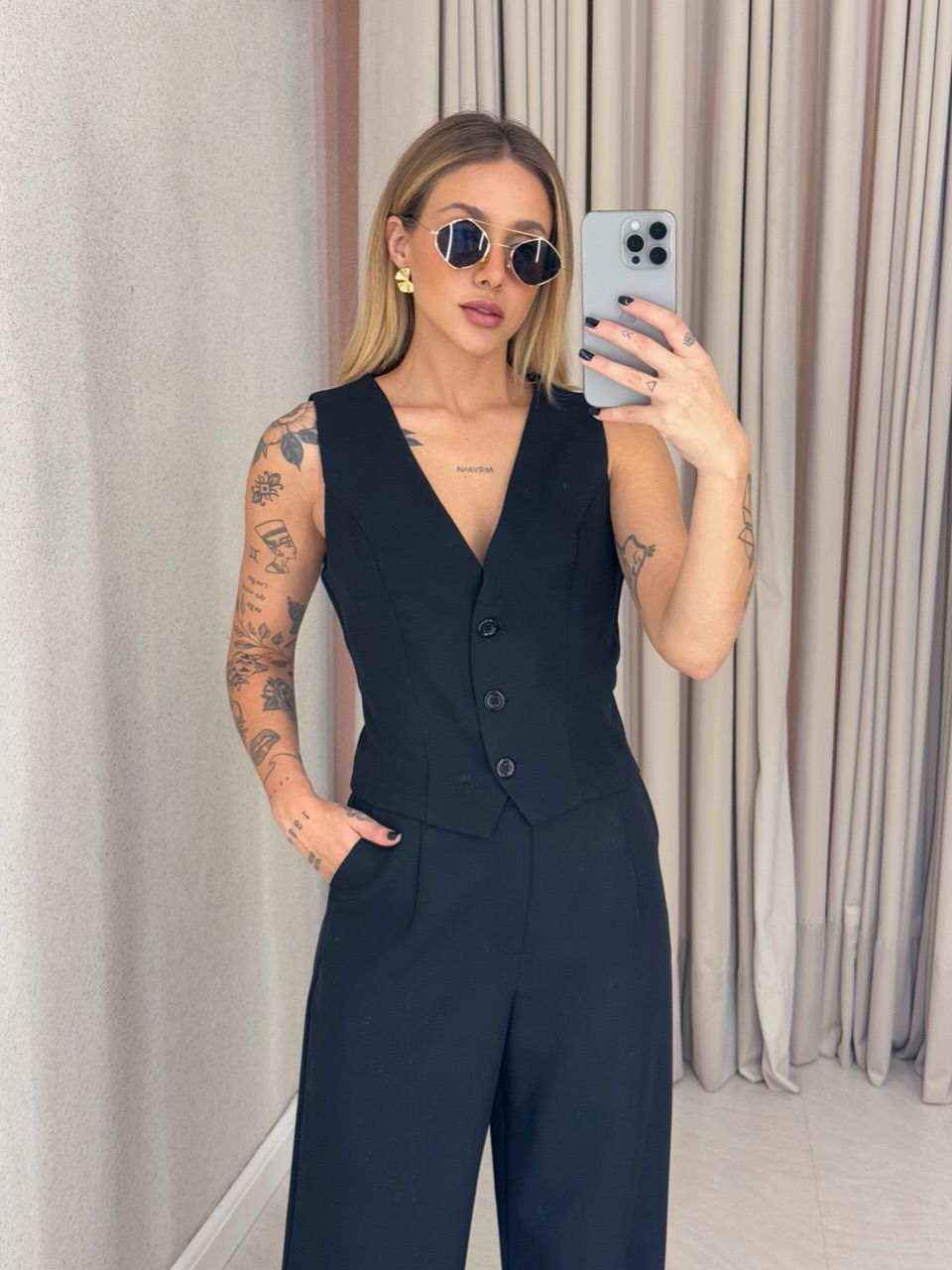CONJUNTO NATHANY CALÇA PRETO