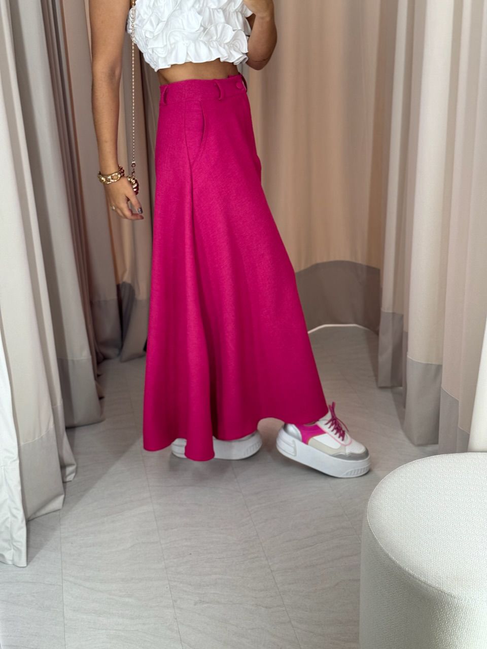 SAIA RAFAELA 03 MIDI PINK